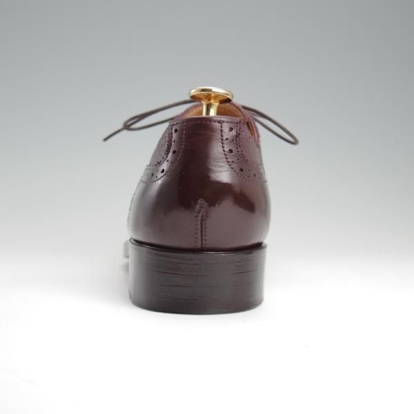 美品★(東欧)VASS/ヴァーシュ SIZE 40.5【定価￥159,500-★Budapest/ブダペスト】BPラスト/フルブローグ/赤茶/メンズ★l261