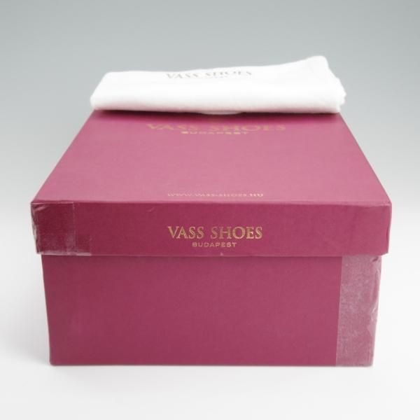 美品★(東欧)VASS/ヴァーシュ SIZE 40.5【定価￥159,500-★Budapest/ブダペスト】BPラスト/フルブローグ/赤茶/メンズ★l261