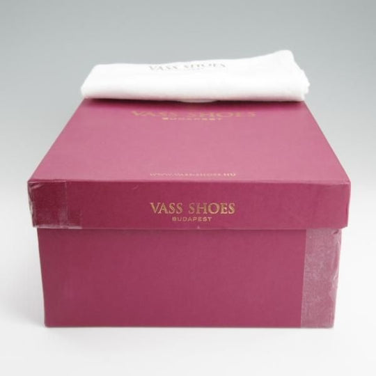 美品★(東欧)VASS/ヴァーシュ SIZE 40.5【定価￥159,500-★Budapest/ブダペスト】BPラスト/フルブローグ/赤茶/メンズ★l261