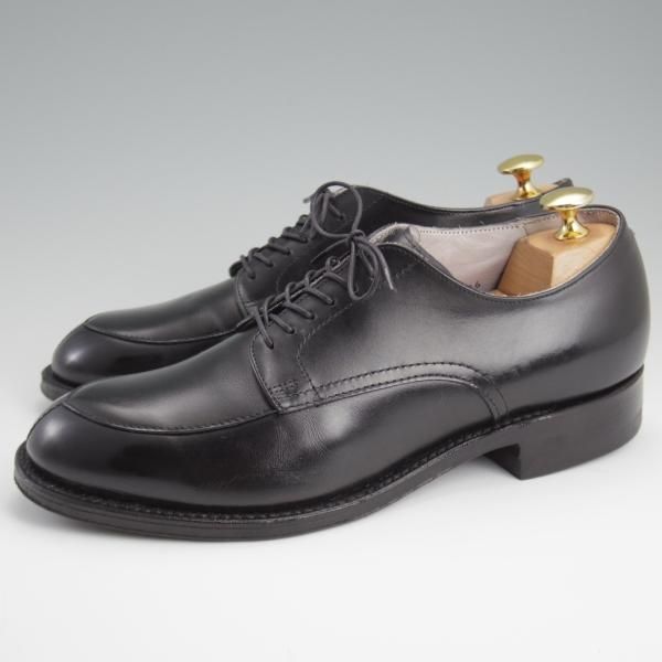 ★オールデン 6D【現行定価13万円以上★モディファイドラスト/Vチップ/539】旧ロゴ/カーフ/黒/メンズ/ALDEN★l265