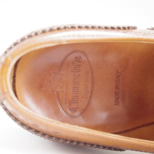 ★チャーチ(レディース) SIZE 36【定価￥176,000-★バーウッド/BURWOOD WG】ポリッシュドバインダーカーフ/茶/Church's★l269