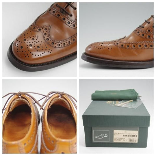 ★チャーチ(レディース) SIZE 36【定価￥176,000-★バーウッド/BURWOOD WG】ポリッシュドバインダーカーフ/茶/Church's★l269