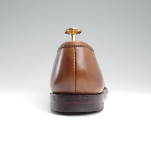 極上★クロケット&ジョーンズ 6E【定価￥110,000-★BOSTON 2/ボストン】CITYソール/コインローファー/カーフ/茶/Crockett&Jones★l277