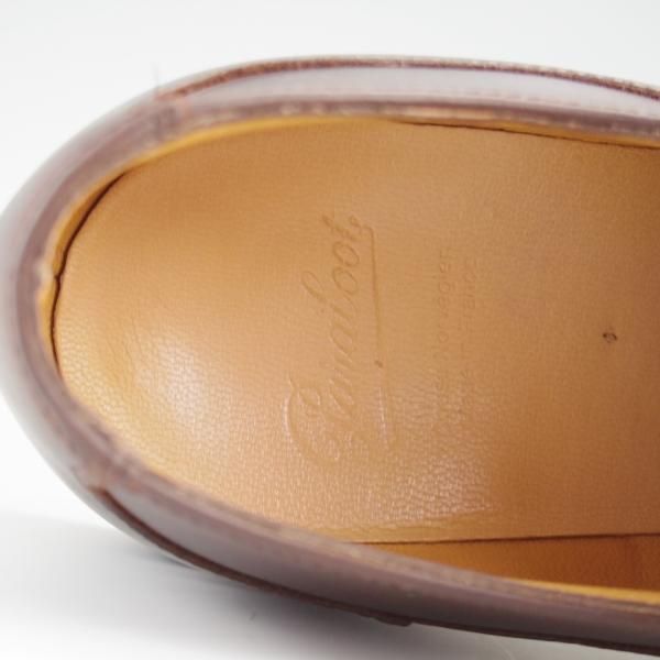 極美品★パラブーツ SIZE 6.5【定価￥94,600-★リゾルト林氏愛用素材/オイルドヌバック】AVIGNON/アヴィニョン/Uチップ/Paraboot★l278