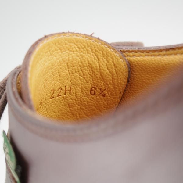 パラブーツ SIZE 6.5【リゾルト林氏愛用素材/オイルドヌバック