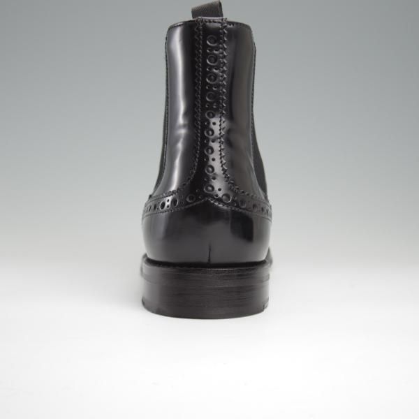 極美品★チャーチ(レディース) SIZE 35.5【定価￥176,000-★KETSBY WG/サイドゴアブーツ】ポリッシュドバインダーカーフ/黒/Church's★l284