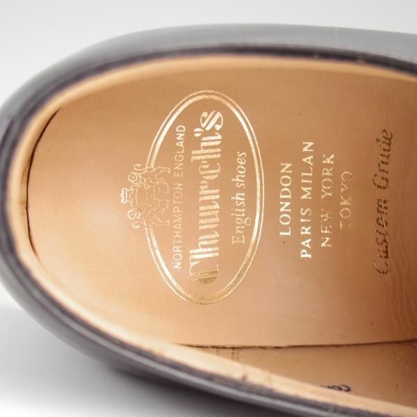 極美品★チャーチ 70G/UK7【定価￥176,000-★コンサル/CONSUL R】173ラスト/ストレートチップ/カーフ/黒/メンズ/Church's★l289