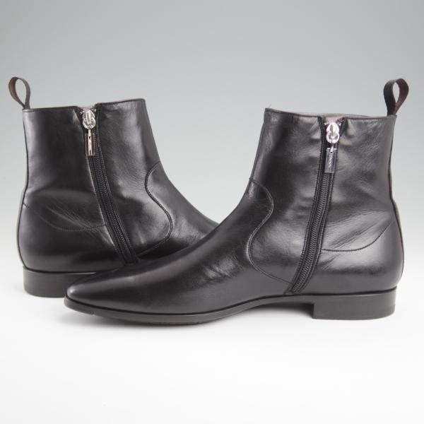 サントーニ SIZE 6【サイドジップブーツ/黒】 | 高級中古革靴の買取