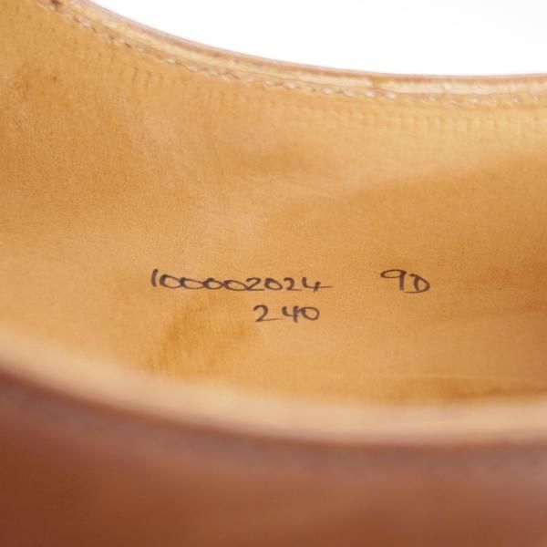 未使用★クロケット&ジョーンズ UK8.5/US9D【貴重★ブルックスブラザーズ別注/Peal&co】フルブローグ/カーフ/濃茶/Crockett&Jones★l300