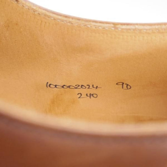 未使用★クロケット&ジョーンズ UK8.5/US9D【貴重★ブルックスブラザーズ別注/Peal&co】フルブローグ/カーフ/濃茶/Crockett&Jones★l300