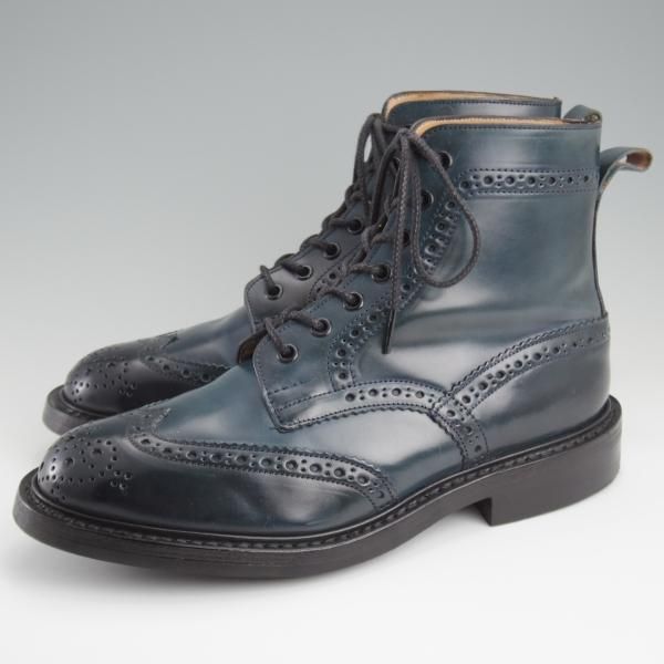 【コードバン】Tricker's トリッカーズ 革靴 ブラウン UK7 1/2 ほぼ試着程度☆トリッカーズ SIZE 7【定価￥102,300-☆The Old