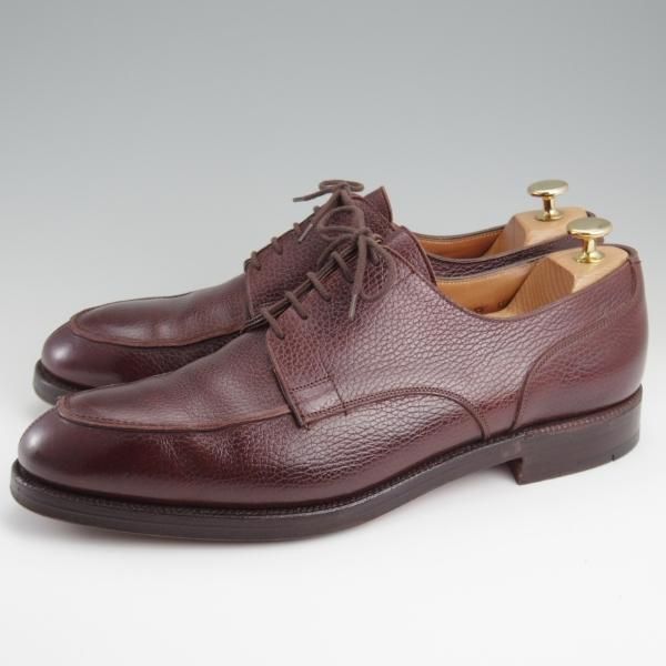 極美品★クロケット&ジョーンズ UK11/US11.5D【貴重★ブルックスブラザーズ別注/Peal&co】Uチップ/濃茶/メンズ/Crockett&Jones★l303