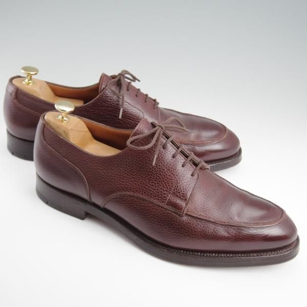 極美品★クロケット&ジョーンズ UK11/US11.5D【貴重★ブルックスブラザーズ別注/Peal&co】Uチップ/濃茶/メンズ/Crockett&Jones★l303