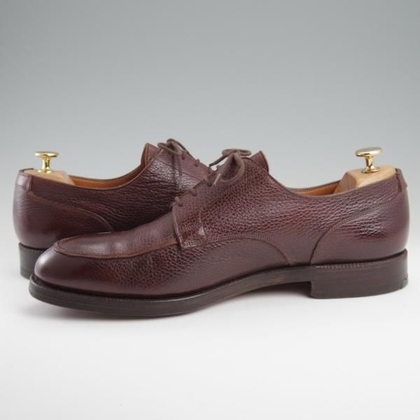 極美品★クロケット&ジョーンズ UK11/US11.5D【貴重★ブルックスブラザーズ別注/Peal&co】Uチップ/濃茶/メンズ/Crockett&Jones★l303