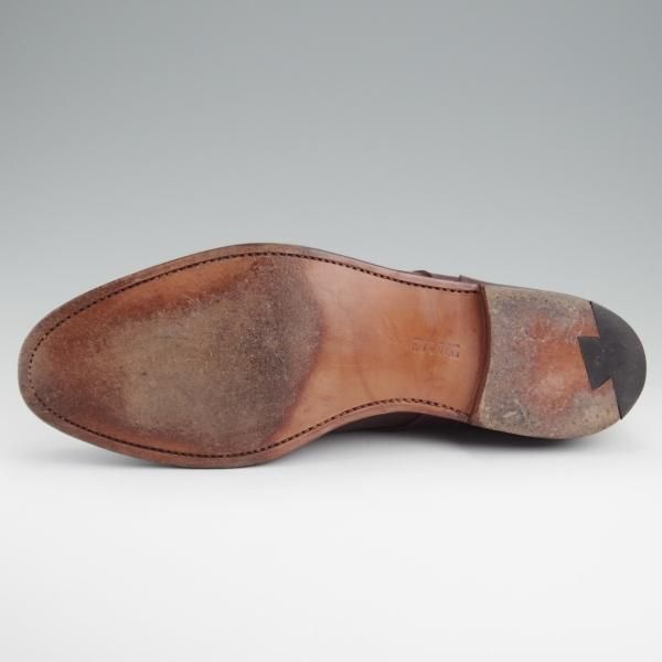 極美品★クロケット&ジョーンズ UK11/US11.5D【貴重★ブルックスブラザーズ別注/Peal&co】Uチップ/濃茶/メンズ/Crockett&Jones★l303