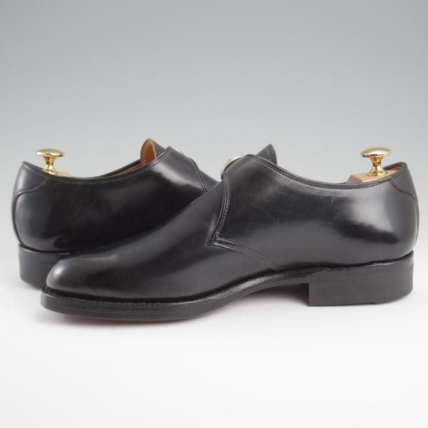 ほぼ未使用★Makers/メイカーズ SIZE 7【現行定価￥157,300-★コードバン仕様/(米)ホーウィン社】CDVN-10/モンクストラップ/黒★l312
