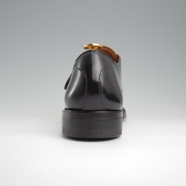ほぼ未使用★Makers/メイカーズ SIZE 7【現行定価￥157,300-★コードバン仕様/(米)ホーウィン社】CDVN-10/モンクストラップ/黒★l312