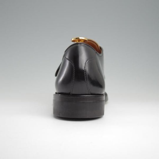ほぼ未使用★Makers/メイカーズ SIZE 7【現行定価￥157,300-★コードバン仕様/(米)ホーウィン社】CDVN-10/モンクストラップ/黒★l312