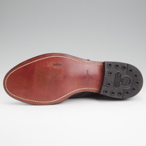 ほぼ未使用★Makers/メイカーズ SIZE 7【現行定価￥157,300-★コードバン仕様/(米)ホーウィン社】CDVN-10/モンクストラップ/黒★l312