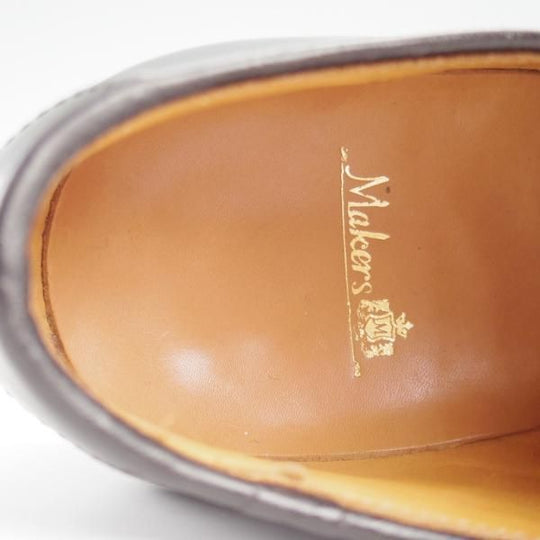 ほぼ未使用★Makers/メイカーズ SIZE 7【現行定価￥157,300-★コードバン仕様/(米)ホーウィン社】CDVN-10/モンクストラップ/黒★l312