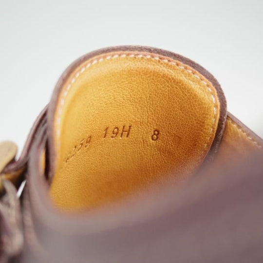 極上★パラブーツ SIZE 8【定価￥96,800-★ウィリアム/WILLIAM】マルシェソール/ダブルモンク/CAFE/カフェ/濃茶/メンズ/Paraboot★l313