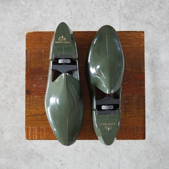 極上★(伊)タニノクリスチー SIZE 41-42【貴重★純正シューツリー】木製シューキーパー/メンズ/TANINO CRISCI★l318