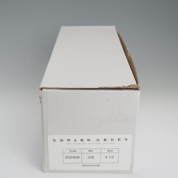 未使用★エドワードグリーン UK9.5(D/Eワイズ用)【定価￥26,400-★純正シューツリー/202ラスト/606ラスト】メンズ/EDWARD GREEN★l334