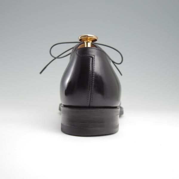 極美品★三陽山長 SIZE 6.5【定価￥91,300-★友二郎/R2010ラスト】ストレートチップ/カーフ/黒/メンズ/TOMOJIRO/Sanyo Yamacho★l338