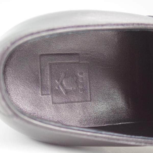 極美品★三陽山長 SIZE 6.5【定価￥91,300-★友二郎/R2010ラスト】ストレートチップ/カーフ/黒/メンズ/TOMOJIRO/Sanyo Yamacho★l338