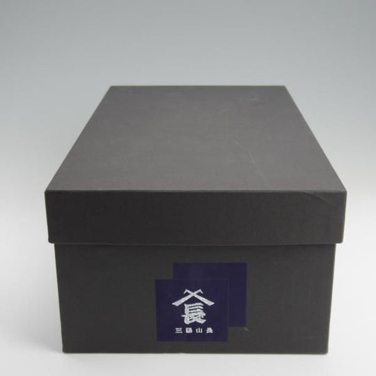 極美品★三陽山長 SIZE 6.5【定価￥91,300-★友二郎/R2010ラスト】ストレートチップ/カーフ/黒/メンズ/TOMOJIRO/Sanyo Yamacho★l338