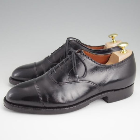 極上★オールデン 7E【定価￥116,600-★ハンプトンラスト/907】ストレートチップ/カーフ/黒/メンズ/ALDEN★l344