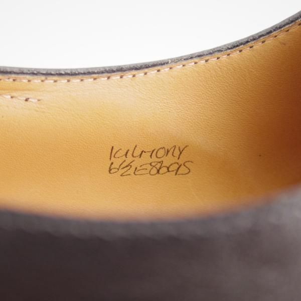 ★ジョンロブ 6.5E【貴重★ノルウィージャンウェルテッド製法/KILMORY/8695ラスト】ストレートチップ/カーフ/黒/メンズ/JOHN LOBB★l350