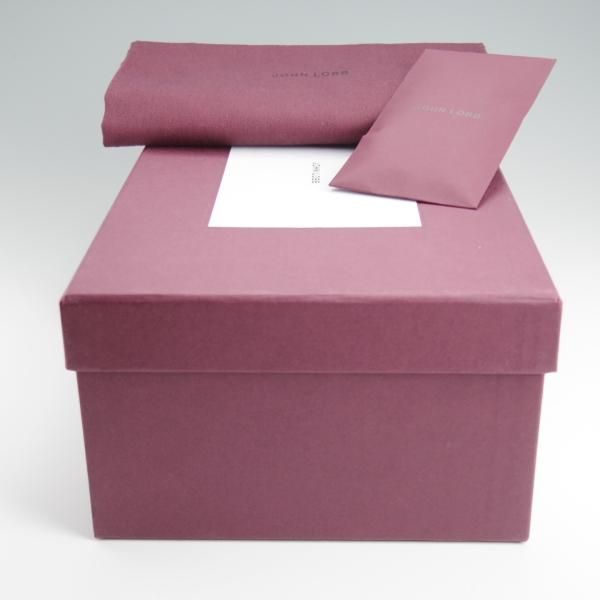 ★ジョンロブ 6.5E【貴重★ノルウィージャンウェルテッド製法/KILMORY/8695ラスト】ストレートチップ/カーフ/黒/メンズ/JOHN LOBB★l350