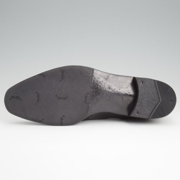 極上★(福岡)Corno blu/コルノブルゥ SIZE 5.5【グッドイヤーウェルテッド製法★セントラル製/レイジーマン】カーフ/黒/メンズ★l356