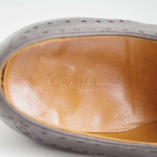極上★(福岡)Corno blu/コルノブルゥ SIZE 5.5【グッドイヤーウェルテッド製法★セントラル製/レイジーマン】カーフ/黒/メンズ★l356