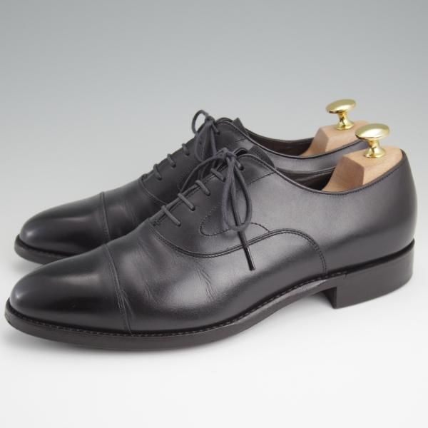 極上★トレーディングポスト SIZE 6.5【定価￥59,400-★撥水レザー仕様/ダイナイトソール】T601/黒/メンズ/ユニオンロイヤル製★l357