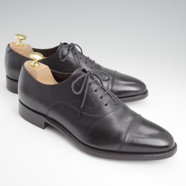 極上★トレーディングポスト SIZE 6.5【定価￥59,400-★撥水レザー仕様/ダイナイトソール】T601/黒/メンズ/ユニオンロイヤル製★l357