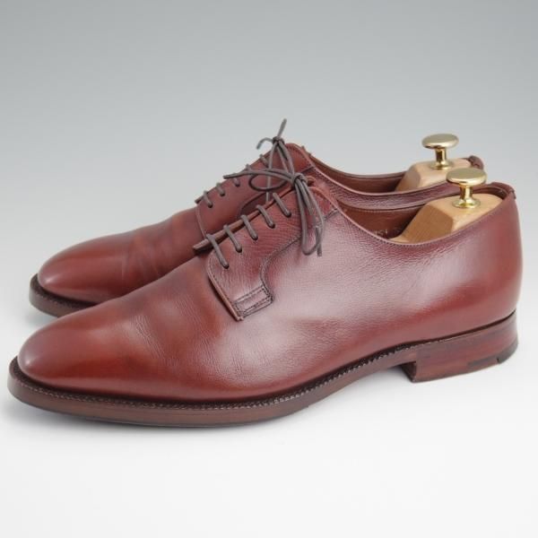 極上★チャーチ 75F/UK7.5【貴重★旧チャーチ最上級/Masterclass/マスタークラス】35ラスト/IBSEN/プレーントゥ/茶/Church's★l359