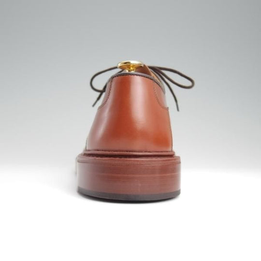 未使用★トリッカーズ SIZE 8.5【定価￥121,000-★Woodstock/マロンアンティーク】5636/プレーントゥ/カーフ/茶/メンズ/Tricker's★l361