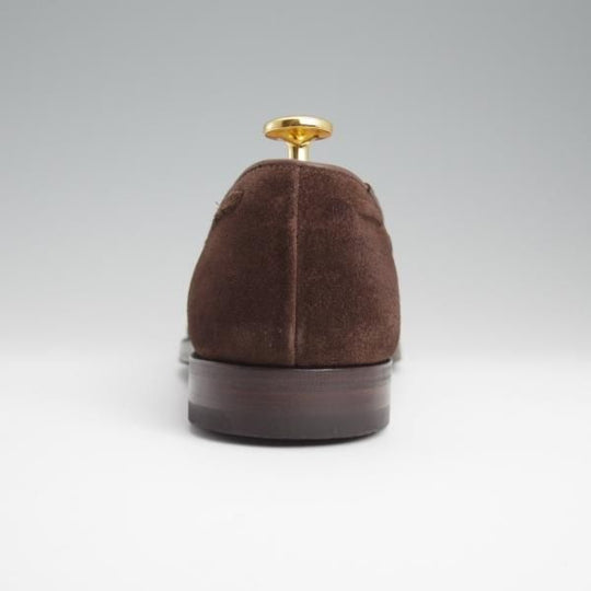 ★クロケット&ジョーンズ 5.5E【定価￥99,000-★CAVENDISH 3/キャベンディッシュ】タッセルローファー/スエード/濃茶/Crockett&Jones★l363