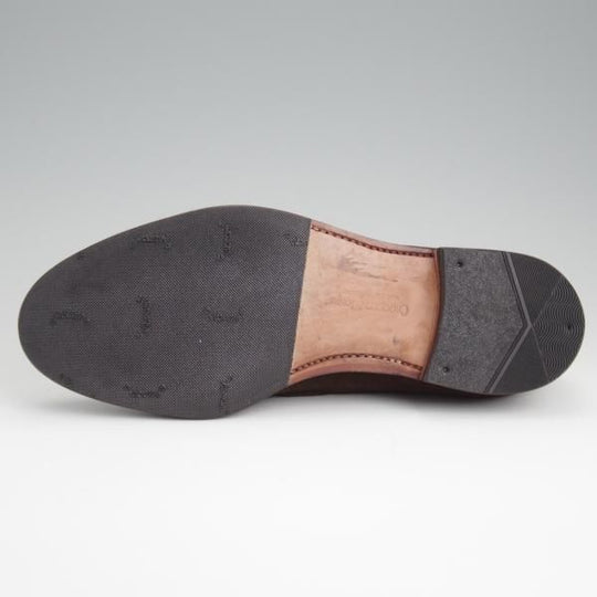 ★クロケット&ジョーンズ 5.5E【定価￥99,000-★CAVENDISH 3/キャベンディッシュ】タッセルローファー/スエード/濃茶/Crockett&Jones★l363