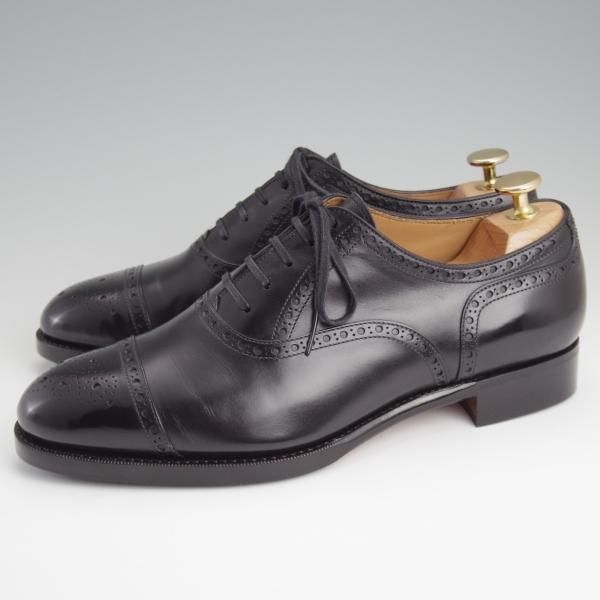 ほぼ試着程度★(台東区)ジョーワークス SIZE 6【注文価格￥107,800〜★貴重なベビーカーフ(イタリア産)を2頭分使用】黒/JOE WORKS★l364
