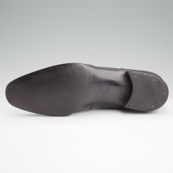 ★(伊)アルティオリ SIZE 8.5【定価15万円以上★ジョッパーブーツ/黒】カンガルー革/メンズ/ARTIOLI★l366
