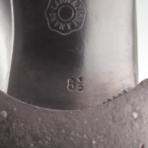 ★(伊)アルティオリ SIZE 8.5【定価15万円以上★ジョッパーブーツ/黒】カンガルー革/メンズ/ARTIOLI★l366