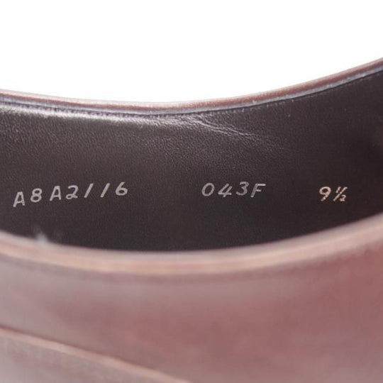 極上★シェットランドフォックス SIZE 9.5【レベルソ仕立て★バーミンガム/043F】ダブルモンク/カーフ/濃茶/メンズ/Shetlandfox★l370