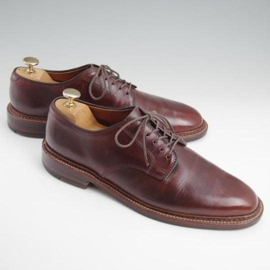 ★オールデン 7D【定価￥128,700-★クロムエクセルレザー仕様/バリーラスト】29364F/プレーントゥ/濃茶/メンズ/ALDEN★l372