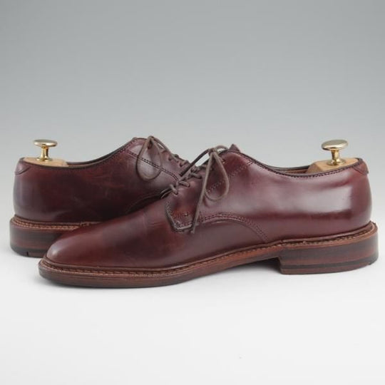 ★オールデン 7D【定価￥128,700-★クロムエクセルレザー仕様/バリーラスト】29364F/プレーントゥ/濃茶/メンズ/ALDEN★l372