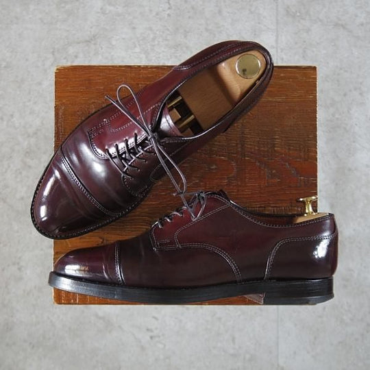 ★オールデン 6.5E【定価￥184,800-★コードバン仕様/2160/アバディーンラスト】ストレートチップ/赤茶/メンズ/ALDEN★l373