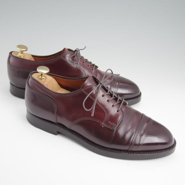 ★オールデン 6.5E【定価￥184,800-★コードバン仕様/2160/アバディーンラスト】ストレートチップ/赤茶/メンズ/ALDEN★l373