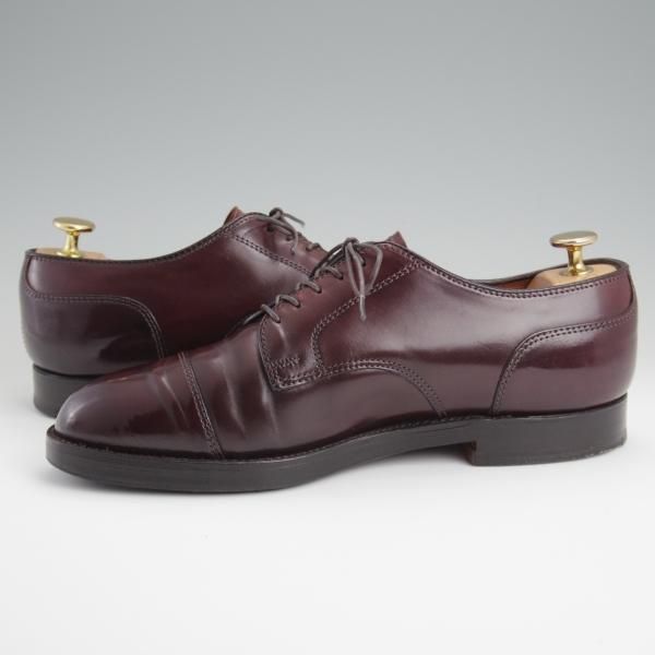 ★オールデン 6.5E【定価￥184,800-★コードバン仕様/2160/アバディーンラスト】ストレートチップ/赤茶/メンズ/ALDEN★l373